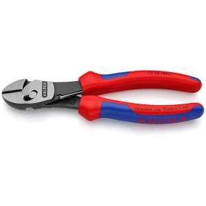 Knipex 73 72 180 F Diagonal Cutter Twinforce black 180mm with Spring